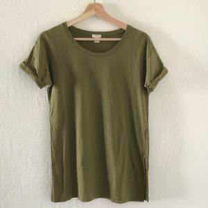 J. Crew Olive Green T-shirt